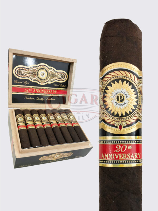 Perdomo 20th Anniversary Maduro Robusto image.
