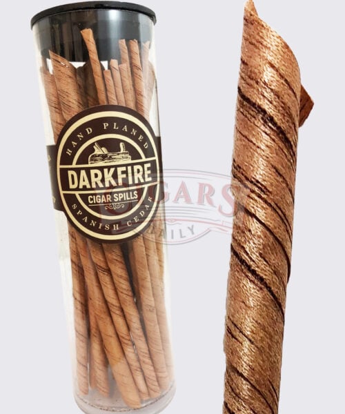 Darkfire Cedar Spills product image Darkfire cigar spills (6 inch)