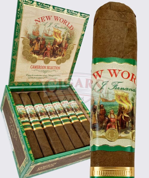 AJ Fernandez New World Cameroon Doble Robusto (5.5x54)