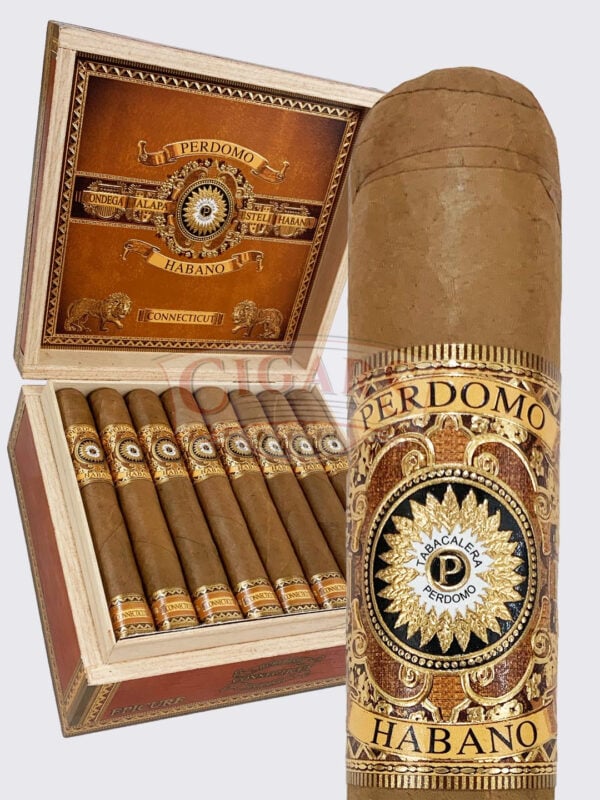 Perdomo Habano Bourbon Barrel Aged Connecticut Robusto