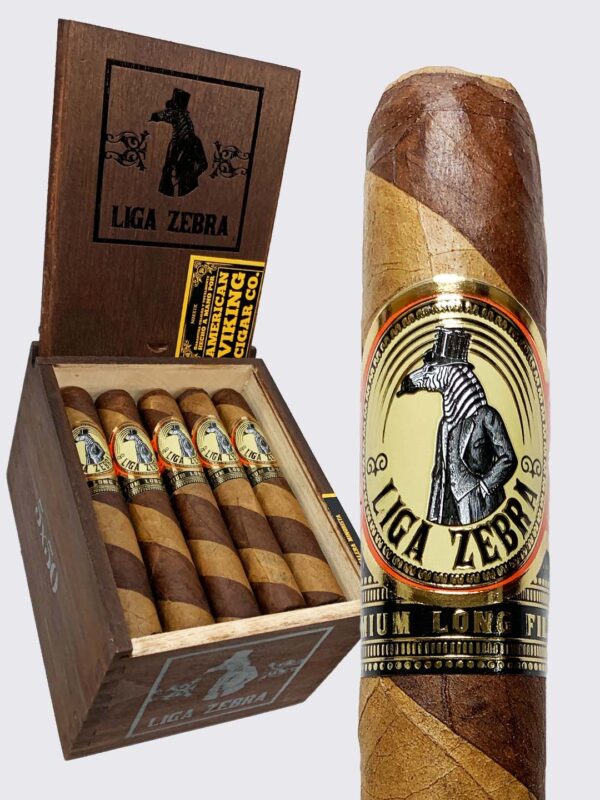 American Viking Liga Zebra Barber Poles Robusto (5x50)