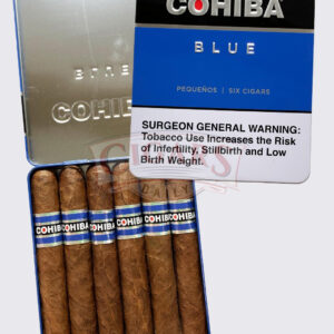Cohiba Blue Pequenos (4 3/16x36) Tin
