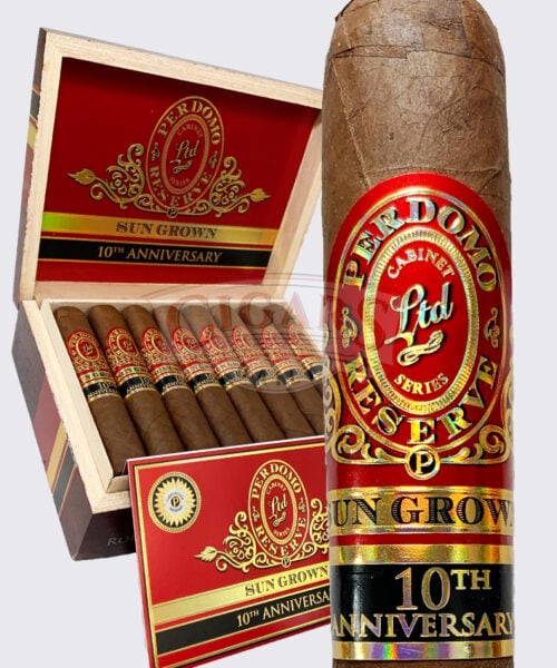 Perdomo 10th Anniversary Sun Grown Toro Perdomo 10th Anniversary Sun Grown Epicure (6x54)