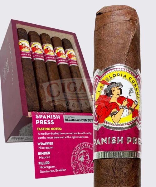 La Gloria Cubana Spanish Press Robusto La Gloria Cubana Spanish Press Robusto (5.5x50)