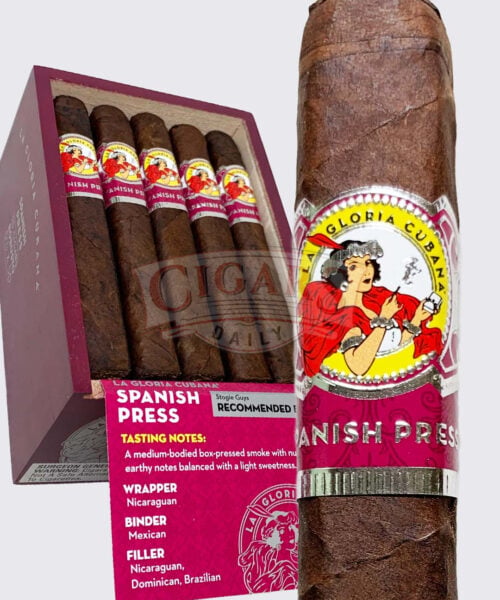 La Gloria Cubana Spanish Press Toro La Gloria Cubana Spanish Press Toro (6.5x52)