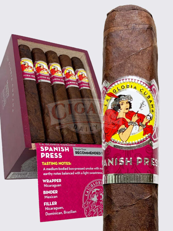 La Gloria Cubana Spanish Press Toro (6.5x52)