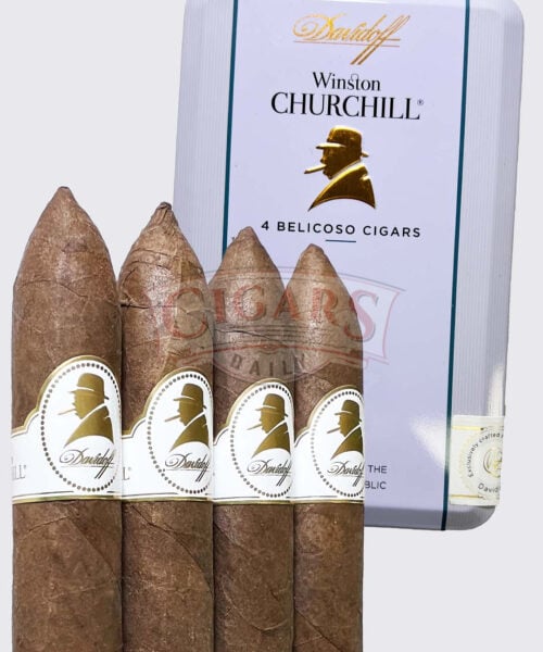 Davidoff Winston Churchill Belicoso (4.5x46) Tin