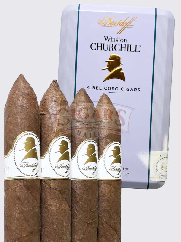 Davidoff Winston Churchill Belicoso (4.5x46) Tin