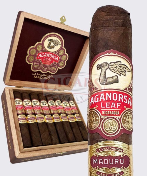 Aganorsa Leaf La Validacion Maduro Gran Robusto (5x54)