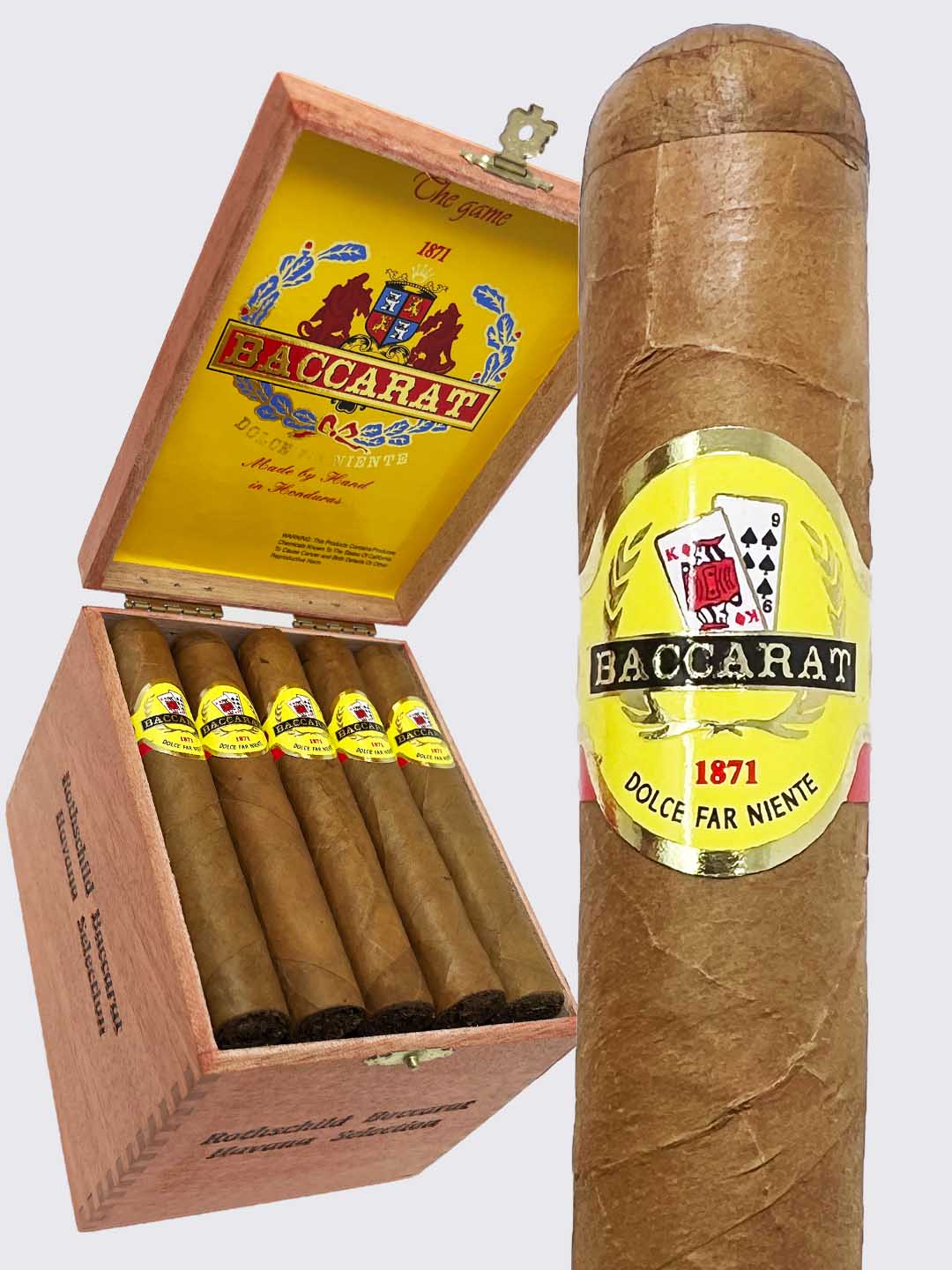 Baccarat The Game Connecticut Toro (6×50) – Cigars Daily