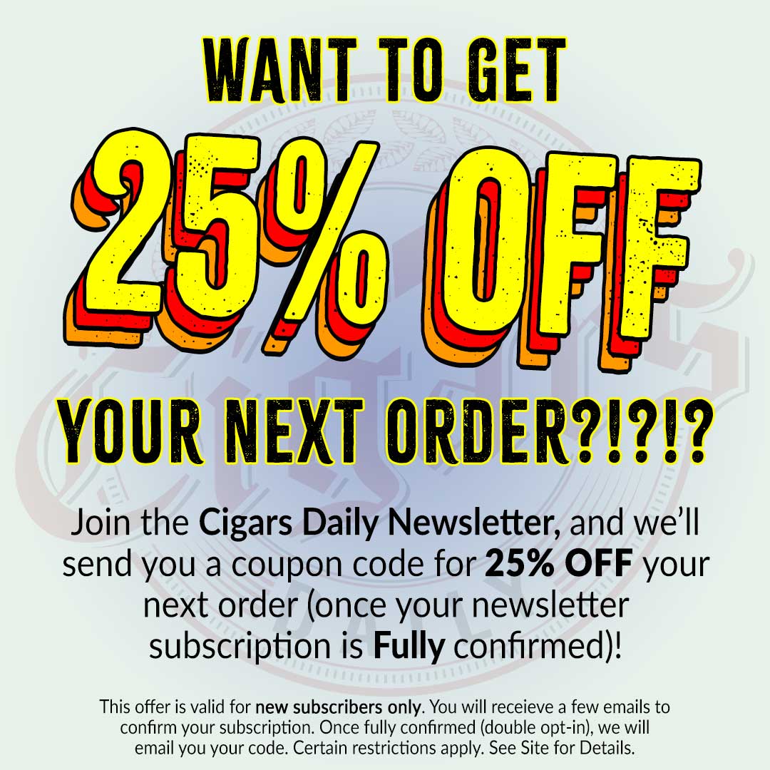 Join the Cigars Daily Email List