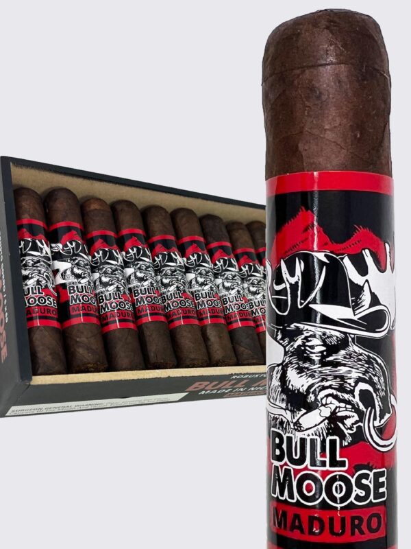 Chillin Moose Bull Moose Maduro Gigante (6x60)