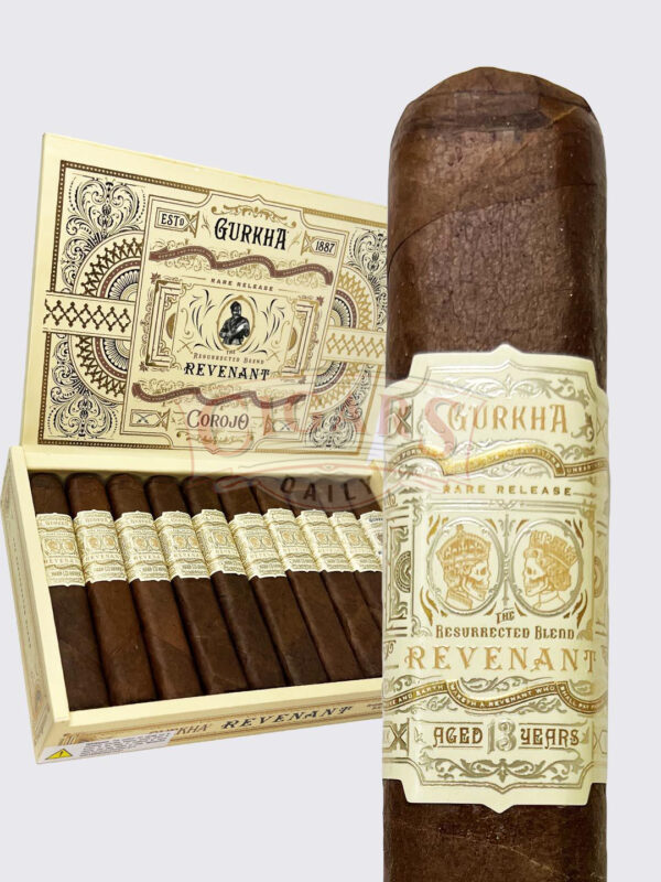 78bdf71a-6842-4d60-9268-12b57c2c1bb2.jpeg Gurkha Revenant Corojo Robusto (5x50)