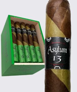 Cigarrenversand24  Asylum 13 Robusto 20 Stück = Kiste (-3