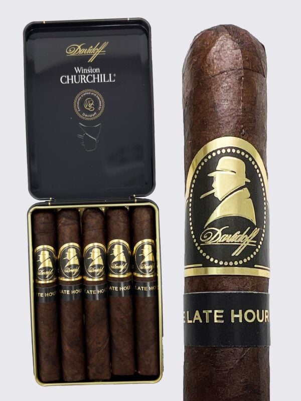 Davidoff Winston Churchill Late Hour Petit Panatela (4x38) Tin of 5
