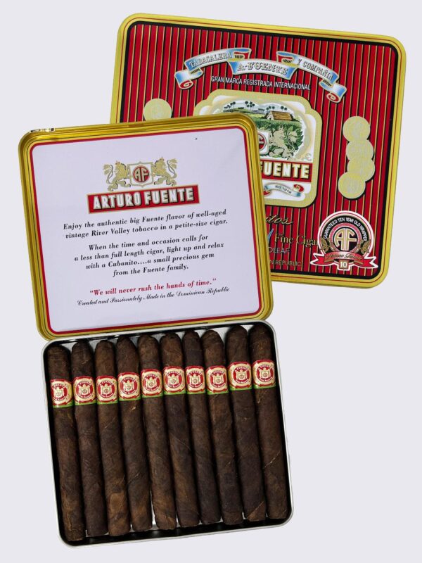 Arturo Fuente Cubanitos Maduro Tin of 10 (4.5x32)