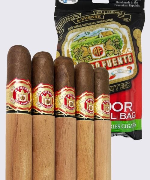 5a1dc132-5967-4c0a-a7eb-20f7eab7076e.jpeg Arturo Fuente Double Chateau Sun Grown 5 Cigar Humidified Bag