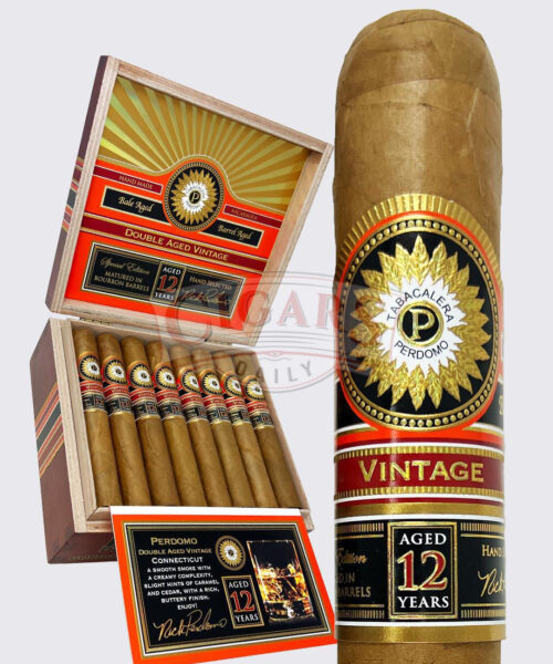 Perdomo Double Aged 12 Year Vintage Connecticut Robusto (5x56)