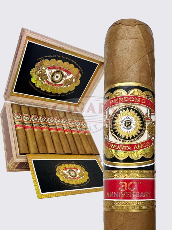 Perdomo 30th Anniversary Connecticut Robusto (5x54)