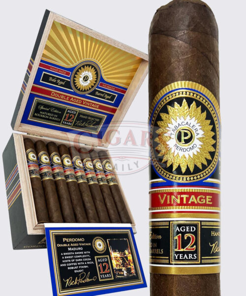 Perdomo Double Aged 12 Year Vintage Maduro Epicure (6x56)