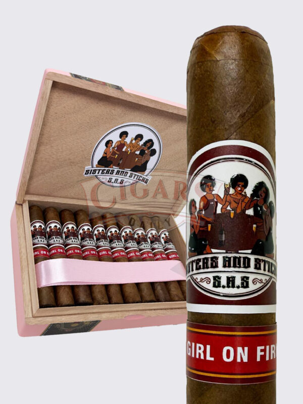 Sisters & Sticks Girl on Fire Robusto (5x50) F