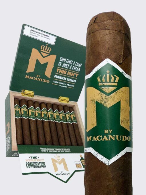 M by Macanudo Irish Cream Robusto (5x48)