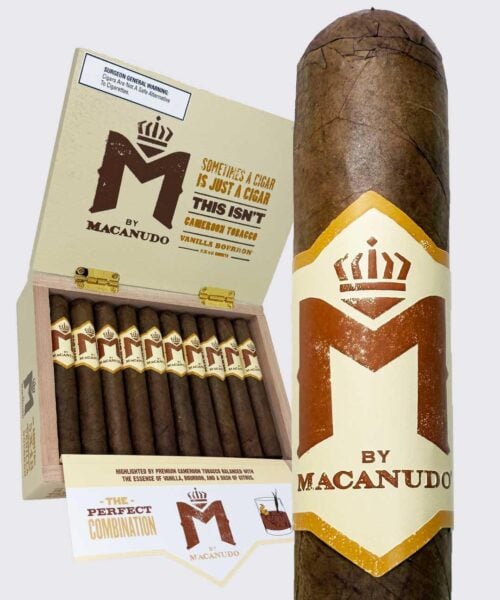 M by Macanudo Vanilla Bourbon Robusto (5x48) F