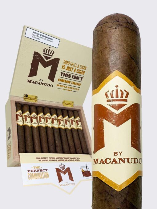 M by Macanudo Vanilla Bourbon Robusto (5x48)