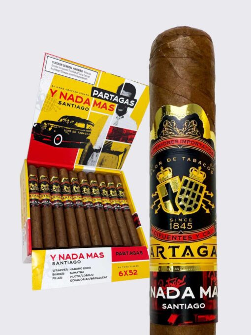 Partagas Y Nada Mas Robusto (5x50)