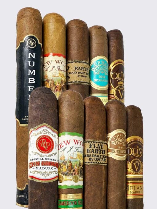 Premium Brands 10 Cigar Variety Sampler