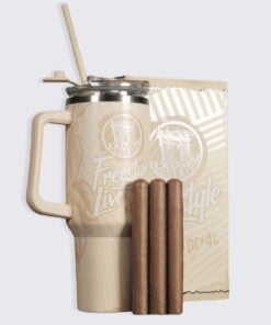 Freestyle LIVE Kit July 2025 with 3 Cigars and 40oz Travel Mug