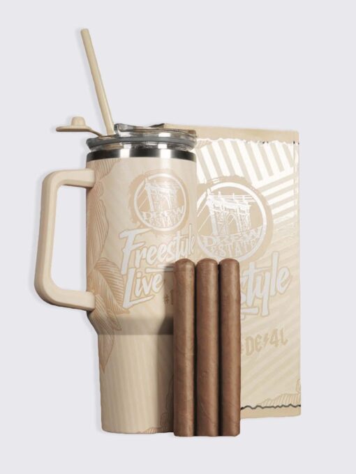 Freestyle LIVE Kit July 2025 with 3 Cigars and 40oz Travel Mug