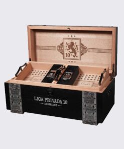 Alternative view of Drew Estate S.T. Dupont Liga Privada Humidor With 20 Rare Feast Cigars