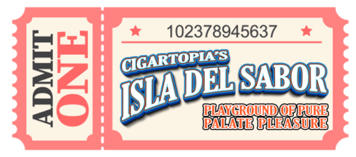 Cigartopia's Isla del Sabor Ticket