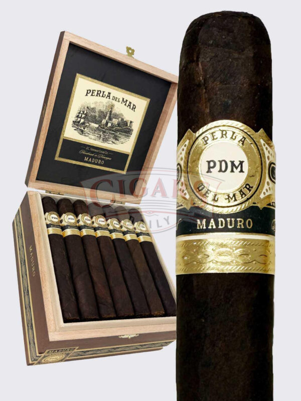 8e3fb9d6-248c-48b9-8767-74a5076cd175.jpeg JC Newman Perla Del Mar Maduro Toro (6x52)
