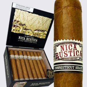Nica Rustica Connecticut Shade Short Robusto (4.5x50)