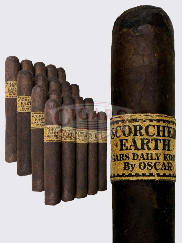 Scorched Earth By Oscar Daily Edition Maduro Toro (6x50)