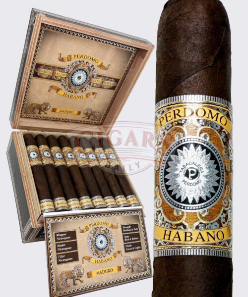Perdomo Habano Bourbon Barrel Aged Maduro Epicure (6x54)