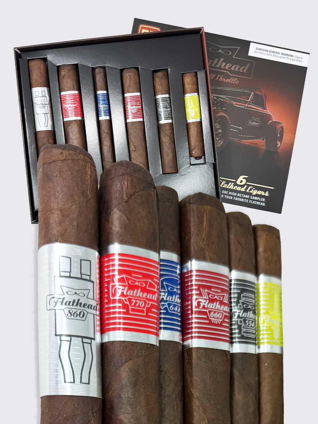 CAO Flathead Variety 6 Cigar Sampler