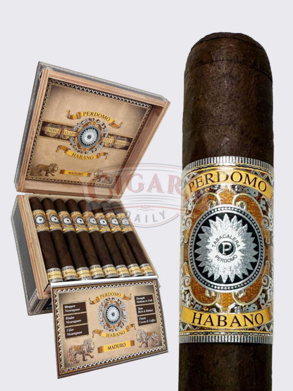 Perdomo Habano Bourbon Barrel Aged Maduro Robusto (5x54)