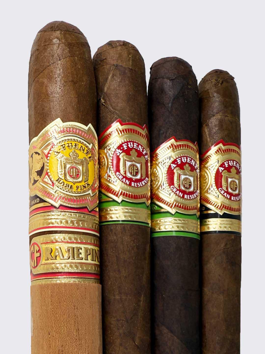 Fuente Friday Red Light 4 Cigar Sampler (With Rare Pink)