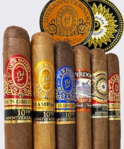Perdomo 10th Anniversary 6 Cigar Challenge Coin Sampler