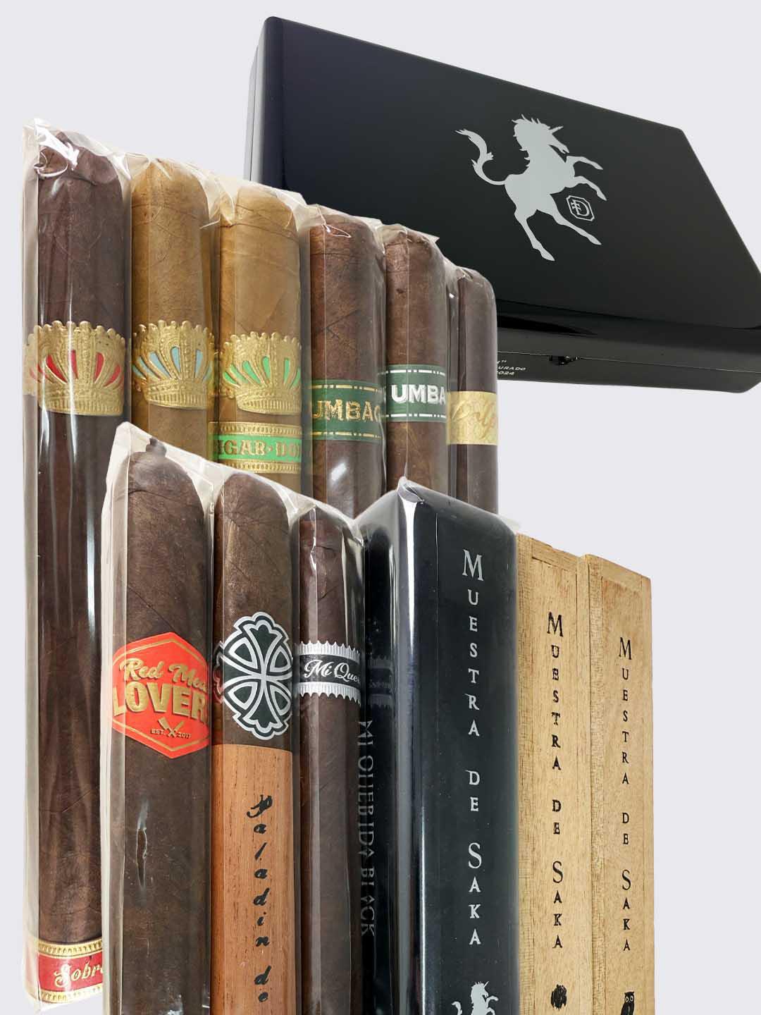 Dunbarton Dirty Dozen 12 Cigar Unicorn Chest