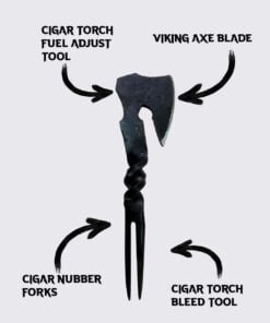 Alternative view of American Viking Cigar Nubber Axe