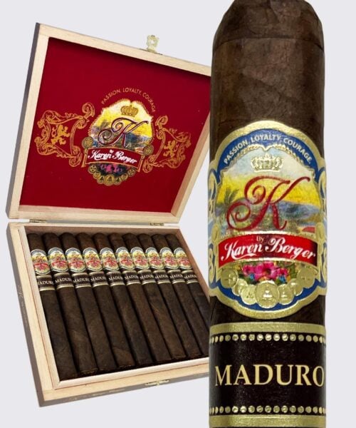 6624b45b-09f3-4b65-96b1-2ec84f36bca5.jpeg K by Karen Berger Maduro Robusto (5x52)