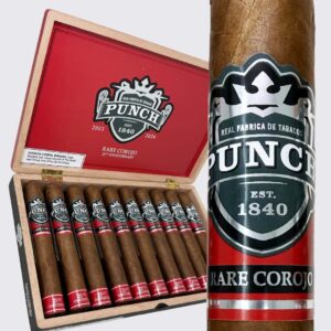 7e3db59b-b326-47ba-b1cd-b50c7d25bc68.jpeg Punch Rare Corojo 25th Anniversary Toro (6x54)