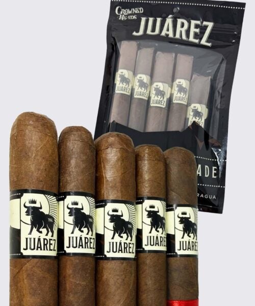 Crowned Heads Juarez 5 Cigar Humidified Sampler