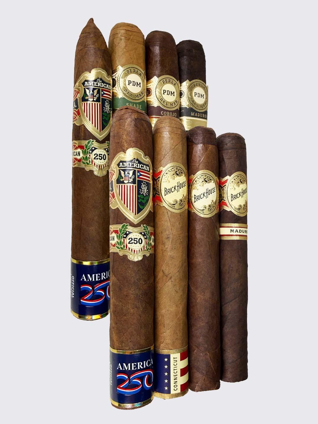 JC Newman Celebrates America's 250th Birthday 8 Cigar Sampler D