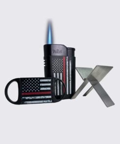 Alternative view of Palio Thin Blue Line Cigar Accessory Gift Set