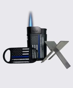 Alternative view of Palio Thin Red Line Cigar Accessory Gift Set